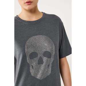 T-shirt à col rond coupe décontractée - Product Image 2