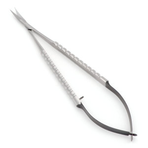 Tijera Microcirugía Profesional (16cm) -Diseño Curvo - Product Image 1