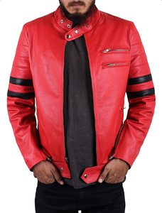 Veste en cuir décontractée de créateur de logo personnalisé pour hommes vente en gros de vestes vierges de grande taille pour hommes - Product Image 2
