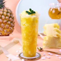 Pabrik Makanan Produsen Selai Nanas Konsentrat Puree Buah untuk Bahan Toko Dessert Dengan Bubur Buah Asli