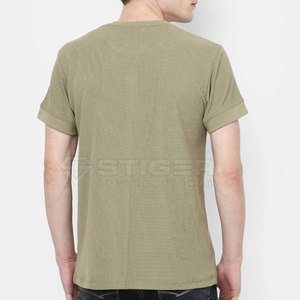 2023 été nouveauté haute qualité hommes T-Shirt 220 GSM Polyester/coton tissu Logo personnalisé en gros - Product Image 6