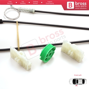 ชุดซ่อมมอเตอร์กระจกไฟฟ้า BWR786 ประตูซ้าย สำหรับ A3 S3 MK1 8L1 ปี 1996-2003 รถ 2/3 ประตู แฮทช์แบค คูเป้ 8L3837461 - Product Image 6