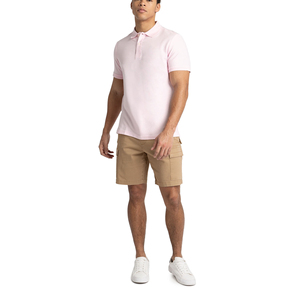 Top qualité été 100% coton personnalisé brodé Logo hommes Polo T-Shirt extérieur boutonné décontracté hauts hommes polos - Product Image 5