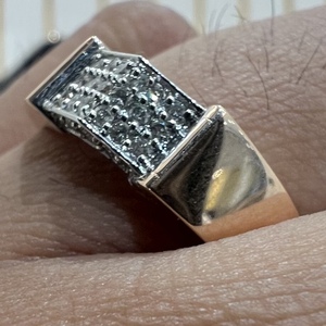 Bague en or massif certifié 14K 18K pour homme élégant pour un usage quotidien - Product Image 3