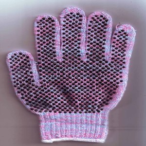 Offre Spéciale MSI 600g Gants de travail antidérapants en PVC noir à pois pour une utilisation intérieure/extérieure Sécurité et protection - Product Image 5