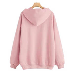 Logo personnalisé Sweats à capuche pour hommes Taille Plus Boxy Fit Sweat à capuche à épaules tombantes avec fermeture éclair Sweats à capuche épais et surdimensionnés unisexe - Product Image 2