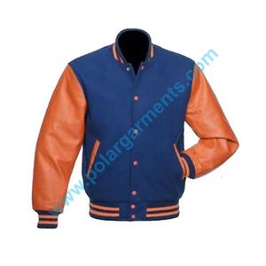 แจ็กเก็ตทีมโรงเรียนแจ็กเก็ตแบบเรียบง่ายทันสมัยไม่มีการปักลายสำหรับทีมโรงเรียน - Product Image 5