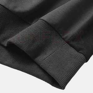 เสื้อฮู้ดกันลมบุขนแกะสำหรับผู้ชาย สวมใส่สบายในฤดูหนาว มีกระเป๋า ผลิตจากผ้าฝ้ายผสมโพลีเอสเตอร์อย่างดี รับผลิตแบรนด์ส่วนตัว - Product Image 5