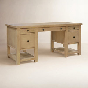 Dillard <b>Desk</b> <b>DESK</b>-0007 Rectangular Wooden Writing Computer Workstation for Executives - Product Image 1
