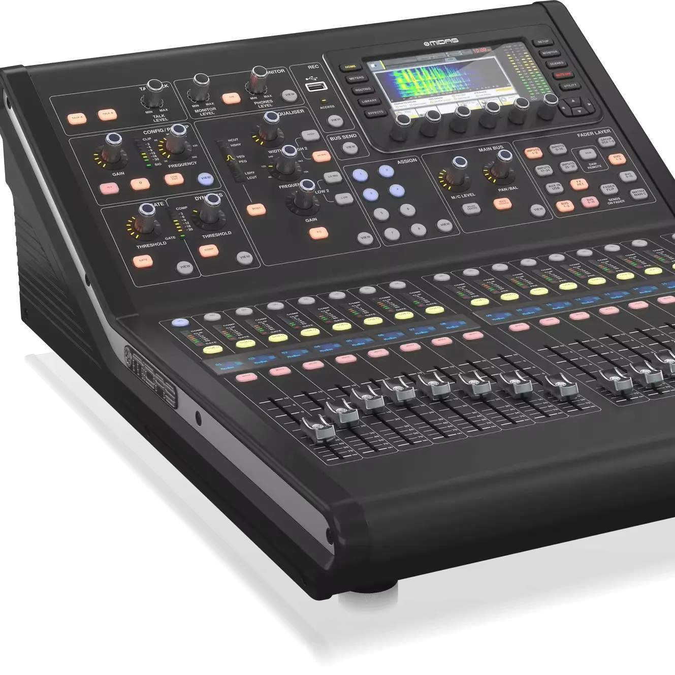 Melhor Fornecedor para Mixer de rack de áudio digital Midas M32C original com acessórios completos