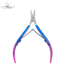 Professional Stainless Steel Cuticle Nipper with Double Spring Nail Nipper Manicure Tool INNOVAMED Instruments - Product Image 6