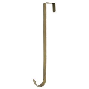 Porte-objets fonctionnel en métal à suspendre sur la porte avec plusieurs crochets pour optimiser l'espace - Product Image 6