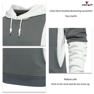 Sudadera con Capucha para Hombre, Diseño Nuevo, Manga Larga, Mejor Precio, Alta Calidad, Invierno, 100% Algodón, Lavado a la Piedra, Bordada - Product Image 6