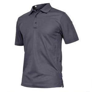 Polo pour hommes sur mesure en gros, fabricant OEM, fournisseur, coton poly 200 GSM, marque privée, production en vrac - Product Image 3