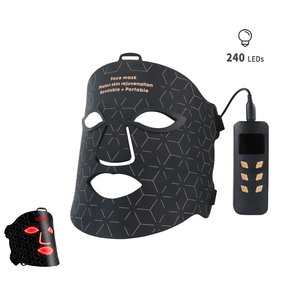 Maschera Professionale a LED per Terapia Estetica della Pelle Macchina per Fototerapia a Luce Rossa a Infrarossi <span class=keywords><strong>PDT</strong></span> per il Viso - Product Image 1