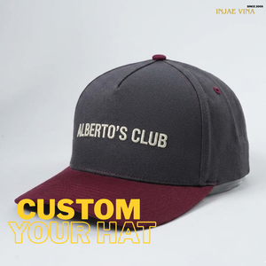 Vietnam Factory A-<b>Frame</b> Golf Hat Custom 3D Embroidery Logo 5-Panel Structured Baseball Cap Sport Snapback Headwear Wholesale - Product Image 1