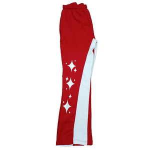 Men's High Quality Cotton Pants Custom Logo Plus Size Casual Sweatpants with Loose Knit Customized Screen Printing OEM Service - Product Image 5