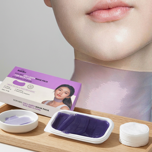 Masque pour le cou en hydrogel au collagène LoLoSKINNY, patch anti-rides pour le cou, raffermissant, hydratant, soin du cou - Product Image 1