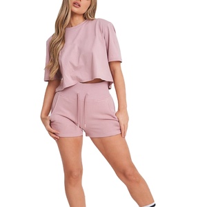 100% algodón verano Crop Tops Camisetas Mujer Femme recortada mujer personalizada recortada camiseta algodón mujeres camisetas - Product Image 5