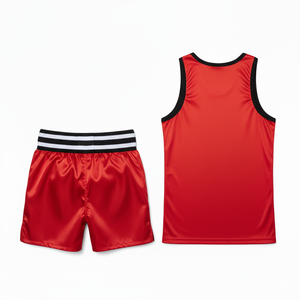 Vente en gros ODM Ensemble court d'uniformes de combat en coton de qualité supérieure, personnalisable avec logo avant/arrière, durable, respirant, unisexe - Product Image 2