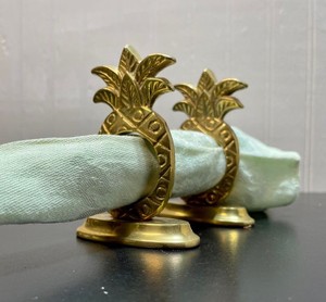 Anillo de latón y aluminio de alta calidad para decoración de banquetes de boda, servilletas redondas, Rosa - Product Image 1