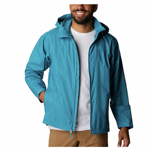 Alta calidad, ligero, impermeable, a prueba de viento, transpirable, con cuello levantado, ropa de manga larga, chaqueta de concha suave para hombres - Product Image 2