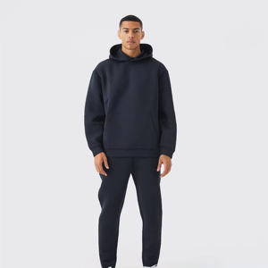 Haute qualité personnalisée pour bouffée impression Vintage hommes sweat à capuche surdimensionné 500gsm français éponge survêtement lourd hiver-prêt coton - Product Image 1