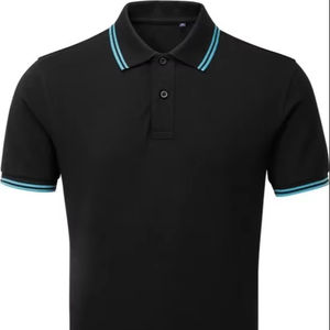 T-shirt Homme en Gros 100% Coton Tricoté Épais à Épaules Tombantes avec Logo Personnalisé Motif Uni Décontracté Anti-Plis - Product Image 1