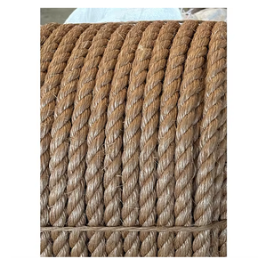 Cuerda de Fibra Natural de Manila Premium - Alta Resistencia, Biodegradable y Ecológica, Diámetro Personalizable para Proyectos Creativos - Product Image 1