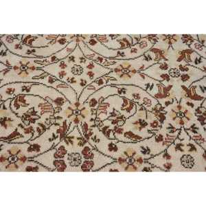 Alfombra tradicional de lana marrón Beige de 4,5x8 pies, diseño clásico de retazos turcos, sala de estar de látex para respaldo, dormitorio, pasillo, rectángulo - Product Image 5