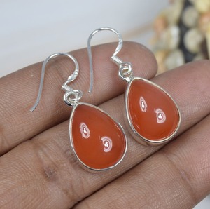 Boucles d'oreilles en argent pour filles Boucles d'oreilles en argent sterling 925 pour femmes Boucles d'oreilles en argent sterling massif pour filles Bijoux - Product Image 4