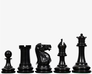 Piezas de Ajedrez Antiguas Reproducidas Steinitz Staunton, Madera de Ébano y Boj, Rey de 3.75 Pulgadas, Juego de Torneo al Mejor Precio - Product Image 5