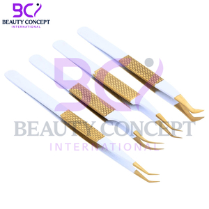 Professional Series Made in Pakistan Salon Grade Good Seller Multi Functional Steel Material Newest Lash Extension Tweezers - Product Image 5