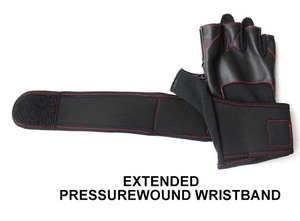 Gants d'haltérophilie pour hommes Poignée en cuir Gym Workout Cross Fit Bodybuilding Fitness Gants pour unisexe Produits de haute qualité. - Product Image 4