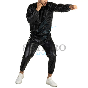 Traje de sauna de gimnasio de servicio pesado personalizado Equipo de ejercicio antidesgarros para pérdida de peso Equipo de fitness Premium - Product Image 1