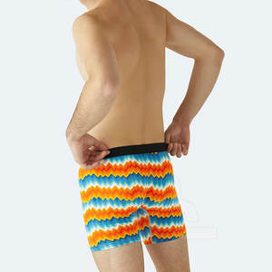 High Quality Men's Solid Breathable <b>Underwear</b> Custom Logo High-Rise Knitted Briefs Boxers OEM Service for Good Brands - Product Image 6