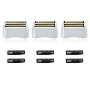 Cabezales de Repuesto para Afeitadora Eléctrica de 2 y 3 Cuchillas, Juego de 3 Cabezales Lavables Compatibles - Product Image 1