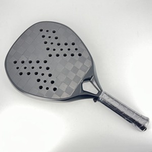 Raquette de padel professionnelle en fibre de carbone avec noyau en EVA |   Raquette de padel Diamond Round Teardrop |   Raquette de padel personnalisée avec logo OEM - Product Image 6