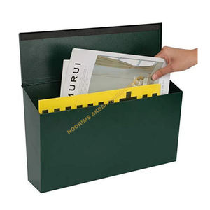 Boîte aux lettres en acier galvanisé ventilée 2026, conception résistante à l'humidité, protège le courrier de l'humidité |   Utilisation durable après l'installation - Product Image 5