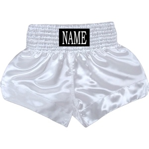 Ropa Deportiva, Pantalones Cortos de Muay Thai para Hombre, Ropa de Entrenamiento de Combate, Sublimados Completamente, Hechos a Medida, Pantalones Cortos de Muay Thai Personalizados al por Mayor - Product Image 3