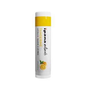 Baume à lèvres naturel Ipana à la vitamine E, saveur mandarine, 50 unités, végétalien, hydratant, teinté, doux et fabriqué au Canada - Product Image 1