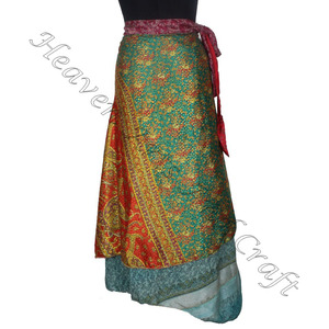 Manufacturer and Exporter of Silk <b>Wrap</b> <b>Skirts</b> Latest <b>Wrap</b> Around <b>Skirt</b> Manufacturer Wholesaler - Product Image 5