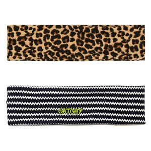 Bandeaux élastiques imprimés pour femmes Bandeaux d'entraînement pour voyage Fitness Yoga Bandeaux athlétiques - Product Image 2