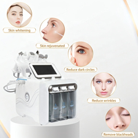 Prix d'usine Machine de dermabrasion hydraulique et de peeling à jet d'oxygène 6 en 1 H2O2 Oxigen Soins du visage Soin de la peau Équipement de beauté