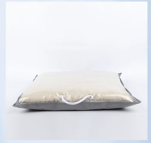 Sacs de rangement transparents en PVC imperméables avec poignée et fermeture éclair pour couettes, oreillers et literie modernes personnalisés, pour usage domestique - Product Image 3