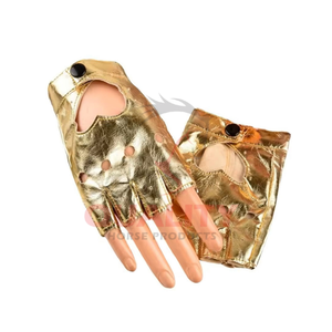 Gants de danse de poteau pour femmes fabriqués en usine en gros logo personnalisé gant de danse personnalisé demi-doigt gants de danse de poteau - Product Image 5