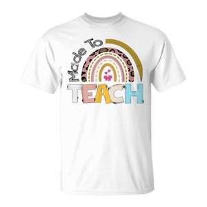 Camiseta con diseño de arcoíris para profesores, regalo de agradecimiento para el regreso a clases - Product Image 2