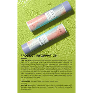 แชมพูสูตรอาร์แกนออยล์ 2-in-1 สำหรับผมมัน สีบลอนด์ ป้องกันสีเหลือง ช่วยบำรุงและให้ความชุ่มชื้น ขนาด 300 มล. สำหรับใช้ในร้านเสริมสวย ช่วยขจัดรังแคและทำให้ผมเรียบลื่น - Product Image 4