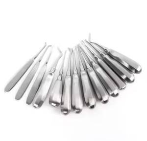 Kit d'instruments chirurgicaux pour extraction dentaire, pour extraction dentaire et élévation radiculaire, kit dentaire, kit de sutures, instrument chirurgical - Product Image 2