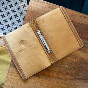 Meilleur prix imperméable Menu couvre Restaurant en cuir Menu couvre personnaliser taille Logo en cuir Menu couverture LMC-0096 - Product Image 4